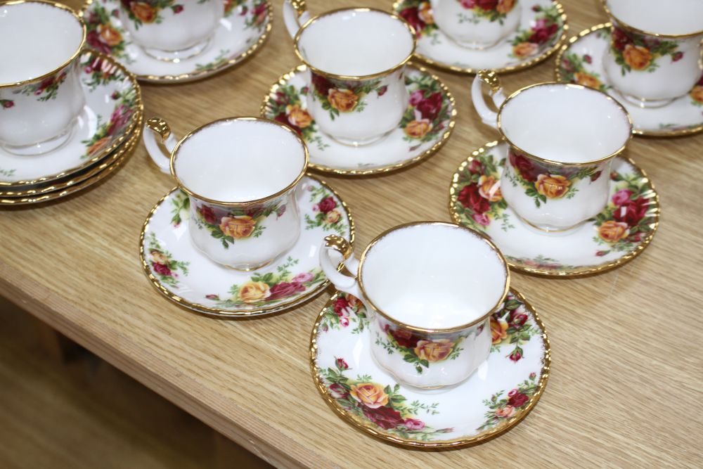 A collection of Royal Albert Old Country Roses tableware (73 pieces),